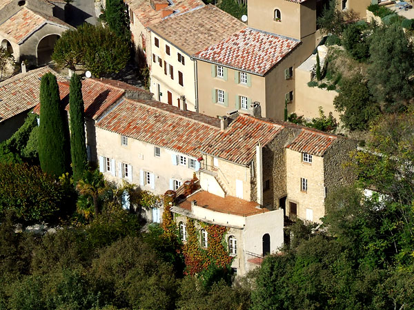 View of the house terrace and surrounds